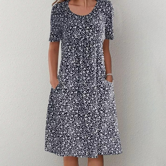 VEGA - Zomerse casual bloemenjurk