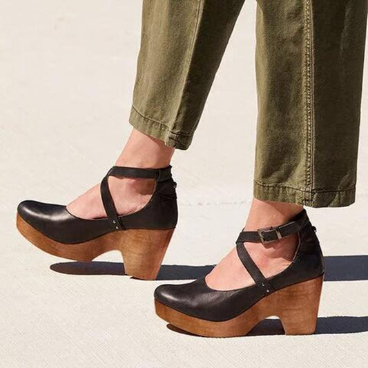 EVERLY - Elegante zomerschoenen met hoge hakken