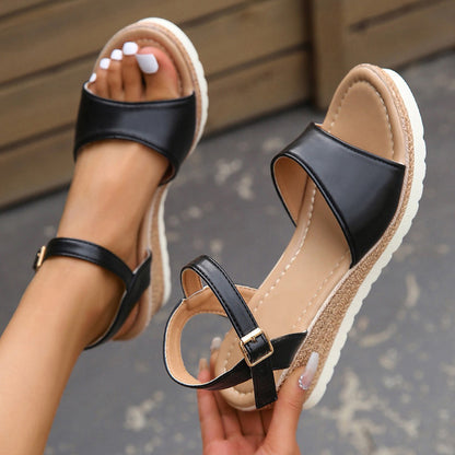 KIANA - Zomerse casual sleehak sandalen