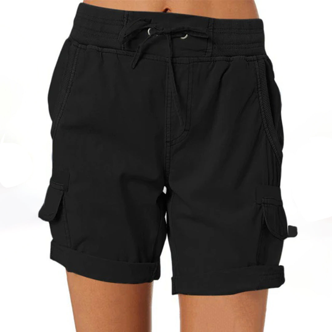 EMERSYN - Zomerse cargo shorts voor dames