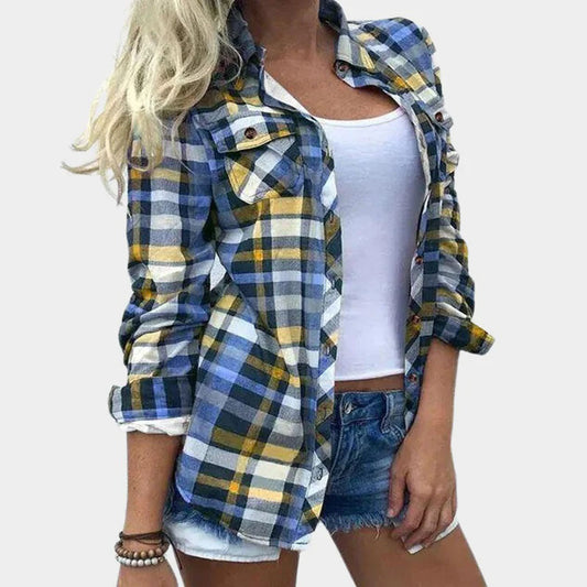 REESE - Kleurrijk zomers damesshirt