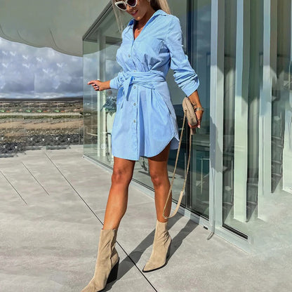 SIMONE - Zomerse casual mini jurk
