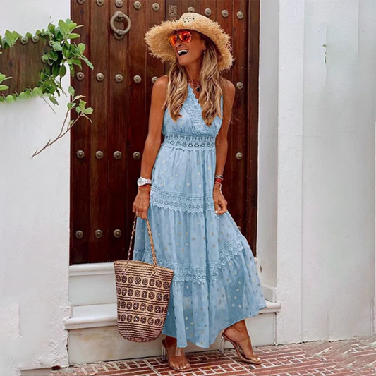 FLORENCE - Elegante boho zomerjurk