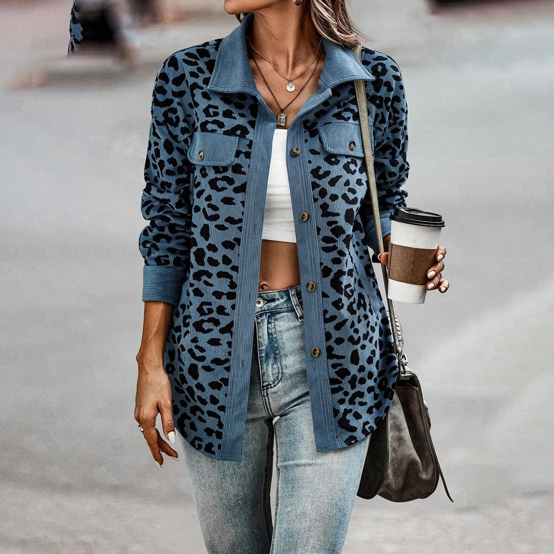 BAILEE - Trendy luipaardprint zomerjas