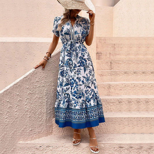 CHIARA - Elegante zomerjurk voor de lente en zomer