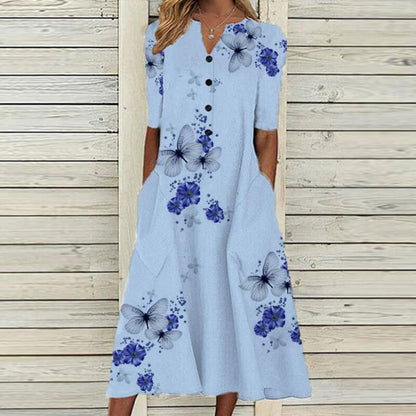 Destiny - Zomerse Bloemen Jurk