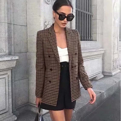 BLAZENKA - Zomerse blazers met dubbele rij knopen