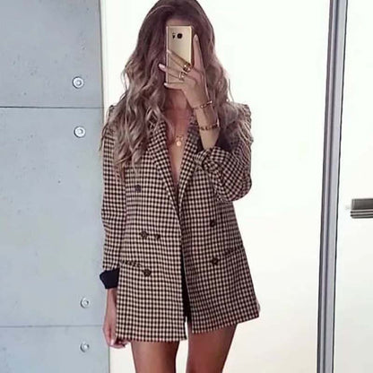BLAZENKA - Zomerse blazers met dubbele rij knopen