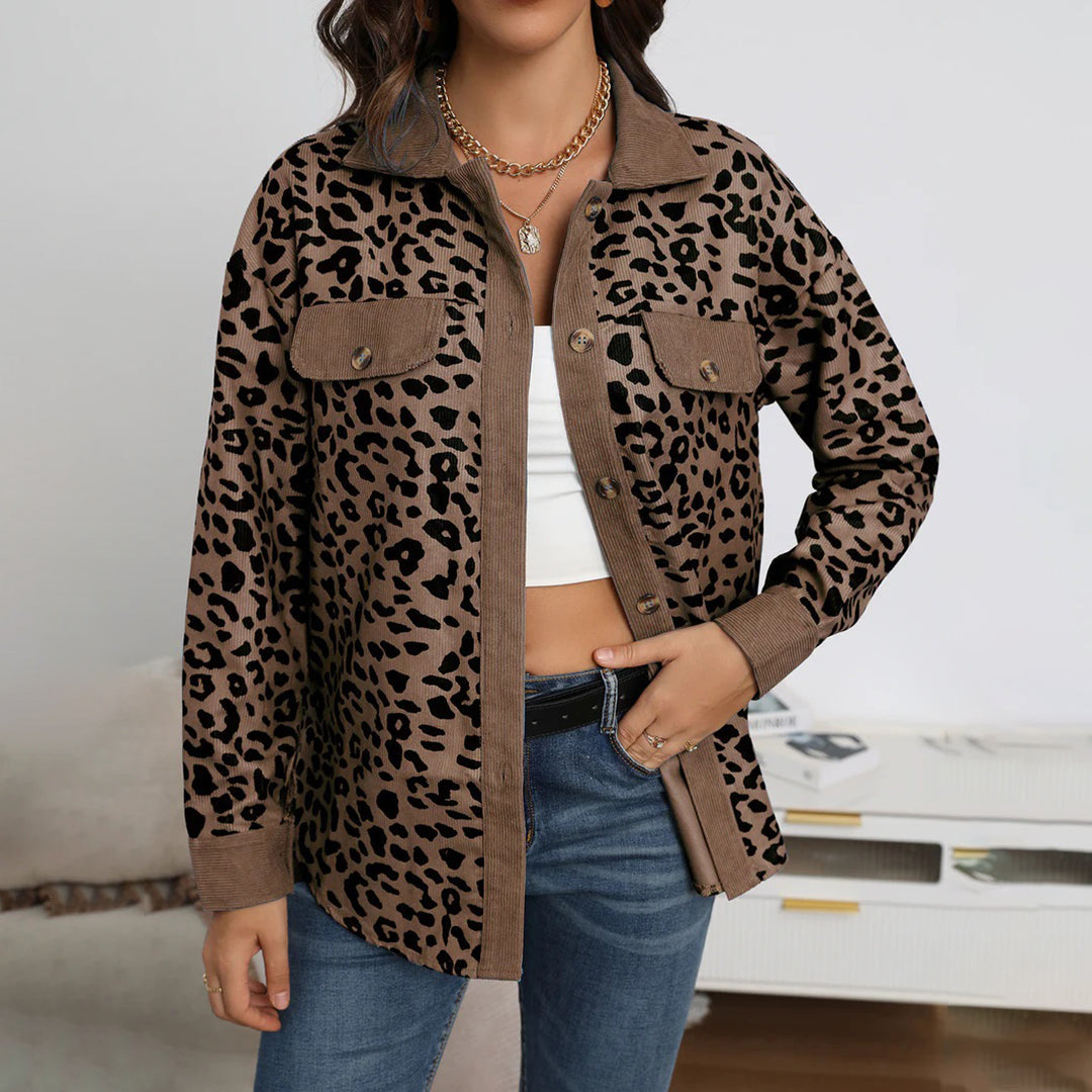 BAILEE - Trendy luipaardprint zomerjas
