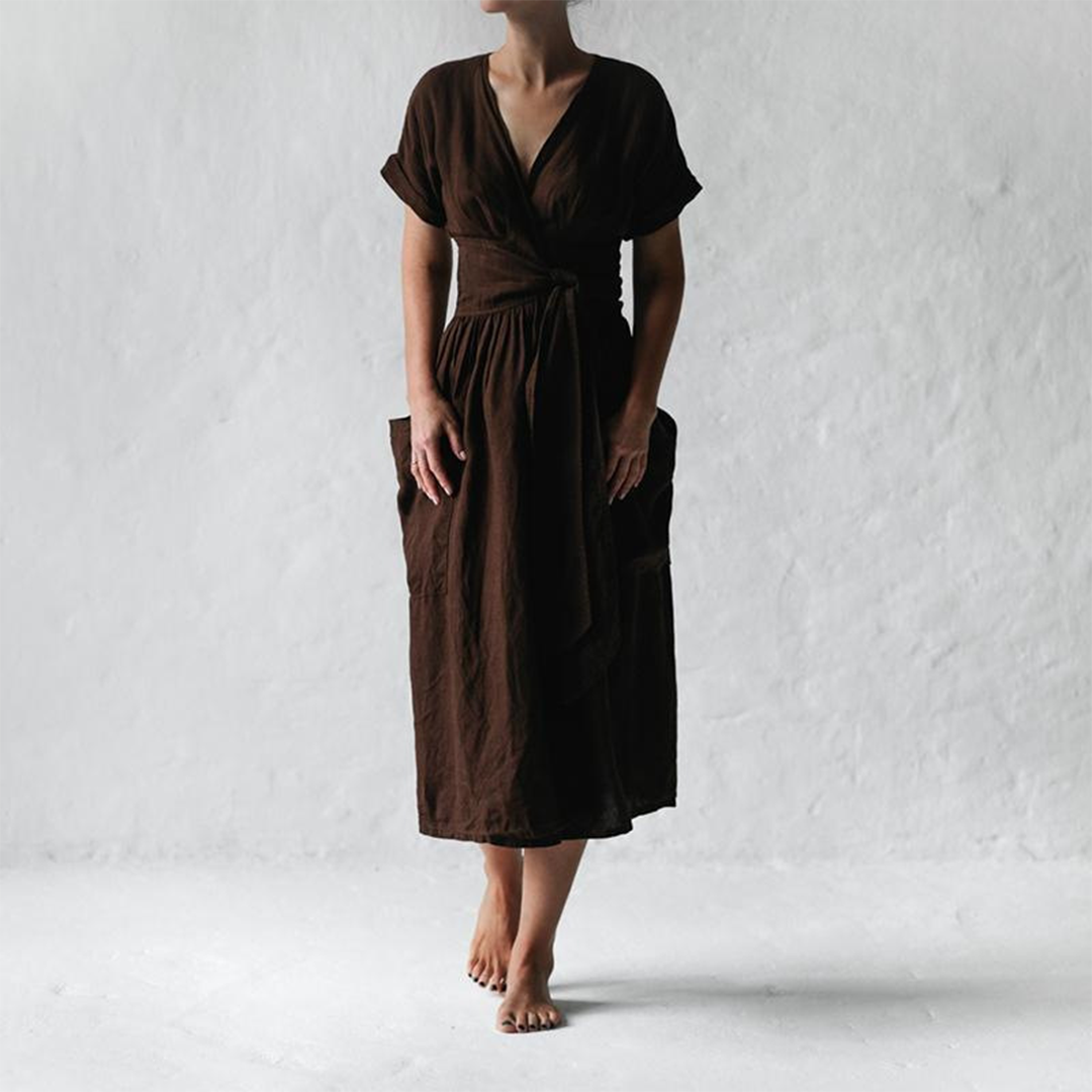 AVAH - Casual v-hals zomerjurk