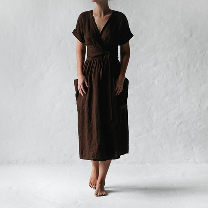 AVAH - Casual v-hals zomerjurk