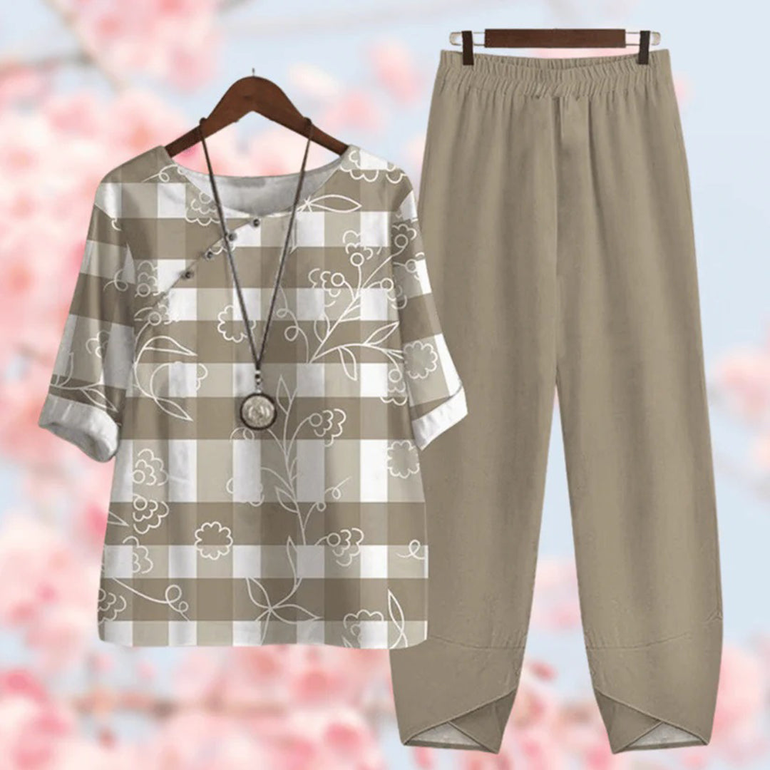 GAIA - Elegant en comfortabel zomer setje