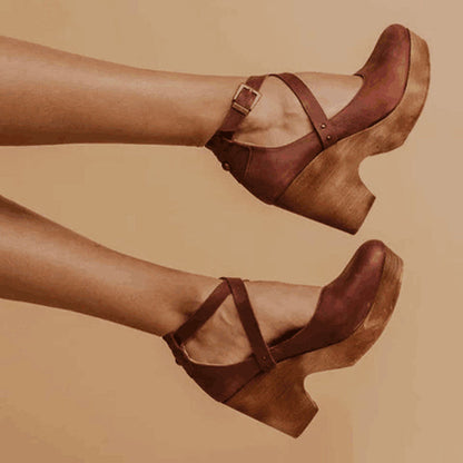 EVERLY - Elegante zomerschoenen met hoge hakken