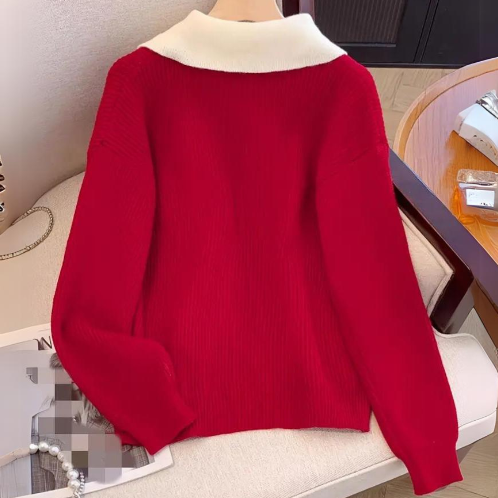 NANCY - Elegante Gebreide Zomerse Trui voor Dames