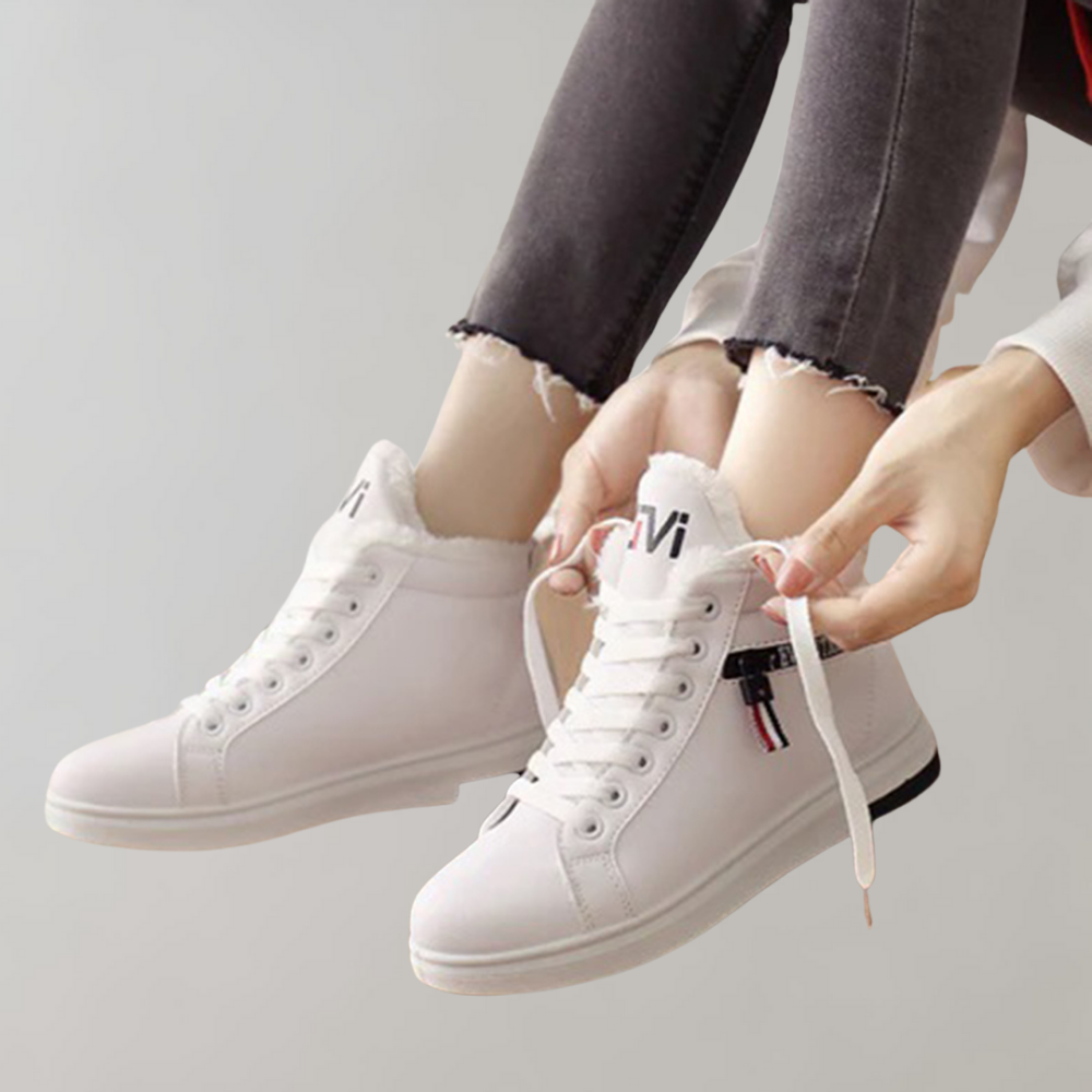 Quinn - Platte laarzen sneakers voor de zomer