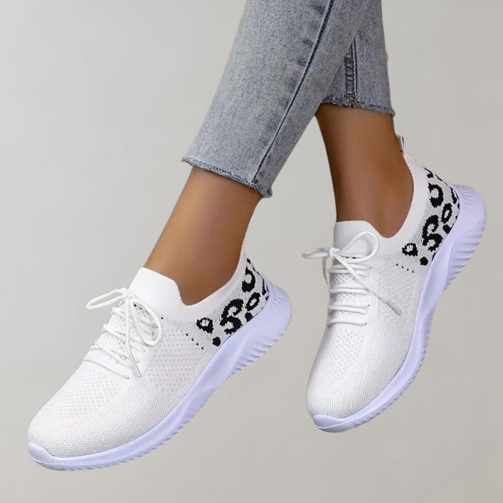 Eelin - Luchtige gebreide wandelschoenen voor dames - Zomereditie