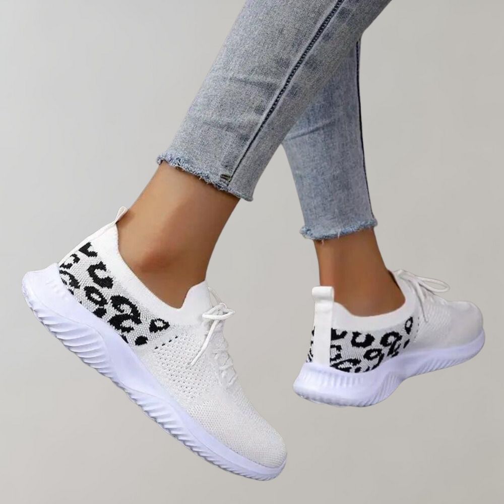 Eelin - Luchtige gebreide wandelschoenen voor dames - Zomereditie
