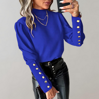 Luvia - Stijlvolle zomerse damesblouse met kant