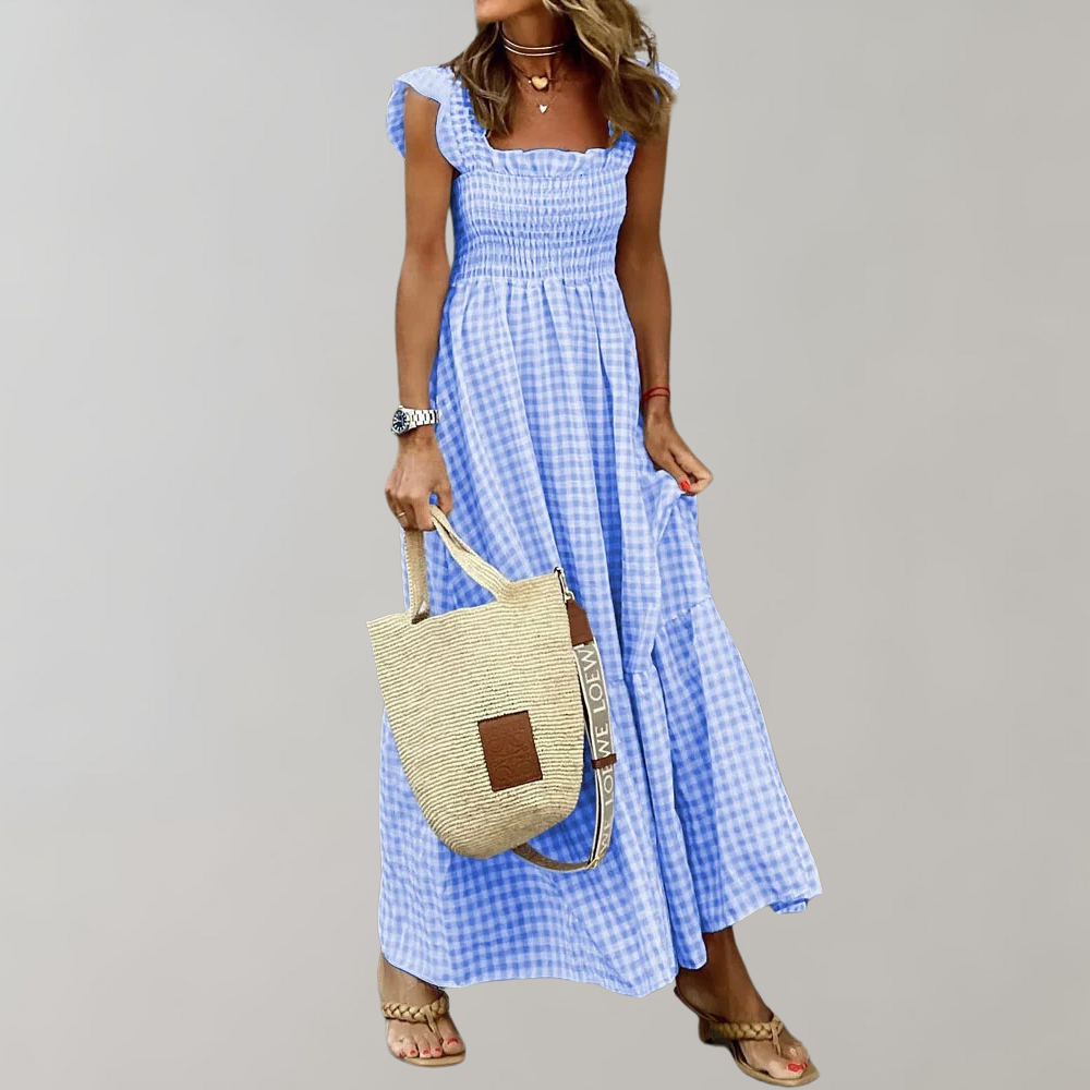 Augusta - Retro stijl zomerjurk voor de lente en zomer