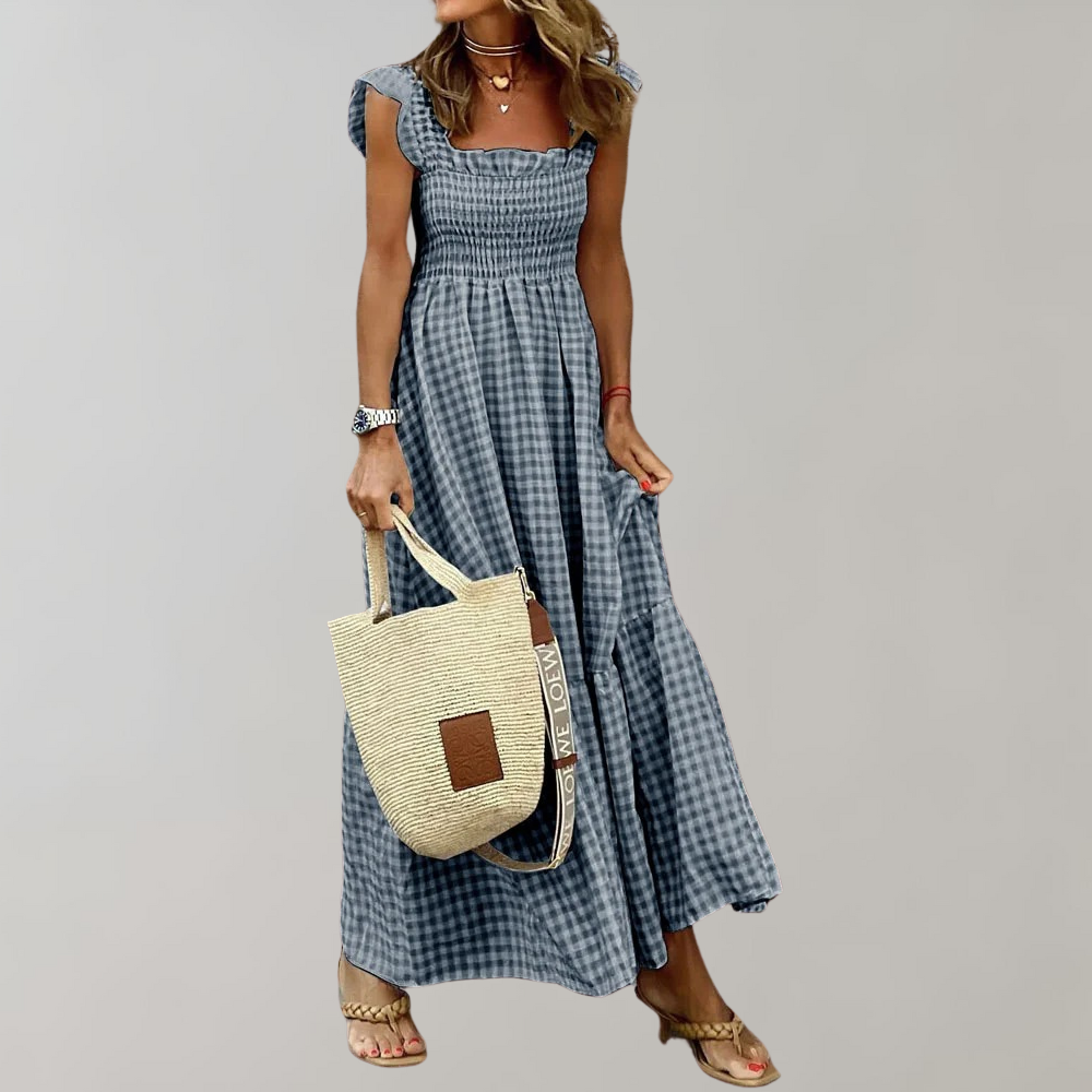 Augusta - Retro stijl zomerjurk voor de lente en zomer