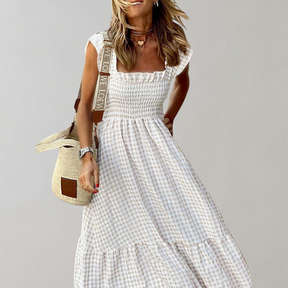 Augusta - Retro stijl zomerjurk voor de lente en zomer