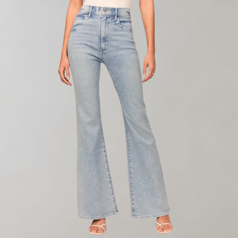 Mila - Dames flare zomerbroek