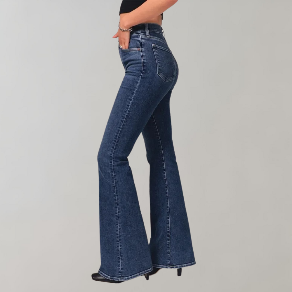 Mila - Dames flare zomerbroek