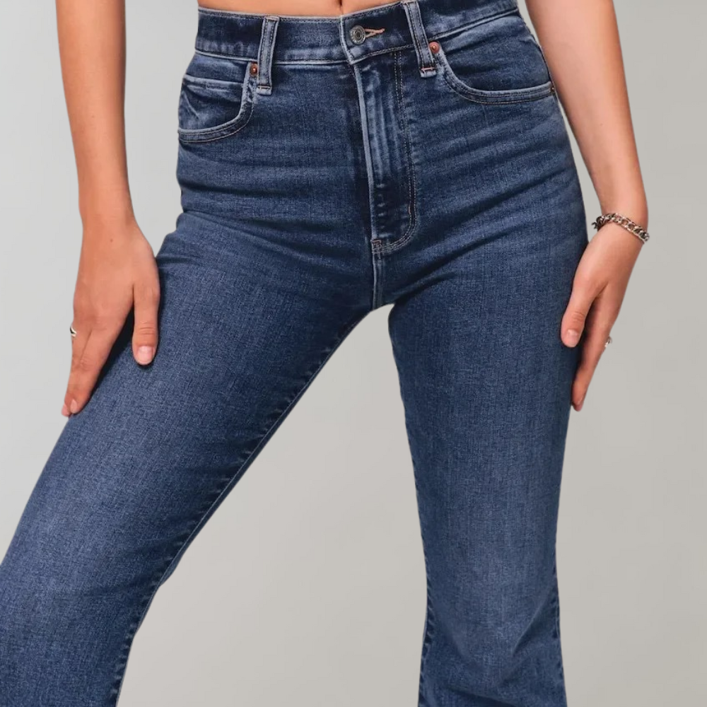 Mila - Dames flare zomerbroek