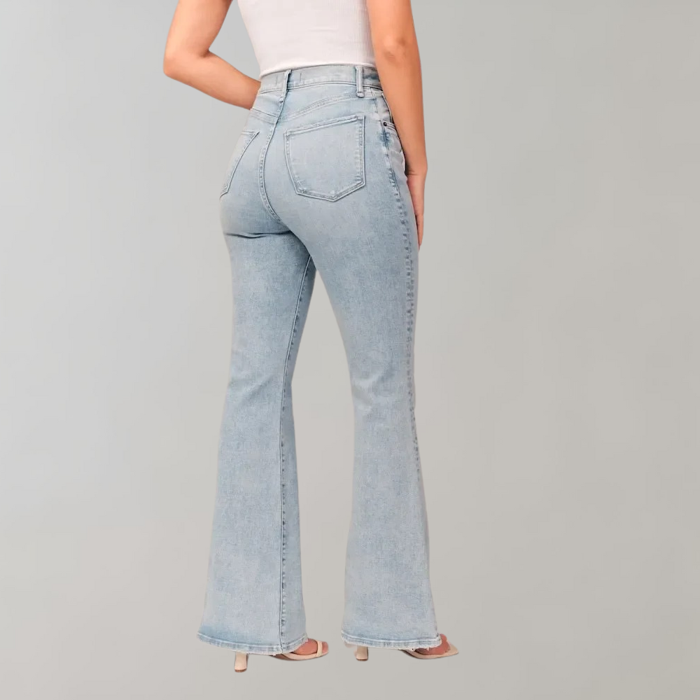 Mila - Dames flare zomerbroek