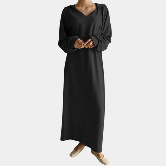 Nienke - Comfortabele zomerse damesjurk met capuchon