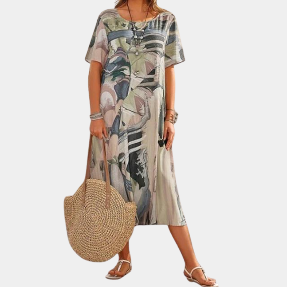 Corie - Comfortabele damesjurk voor de zomer