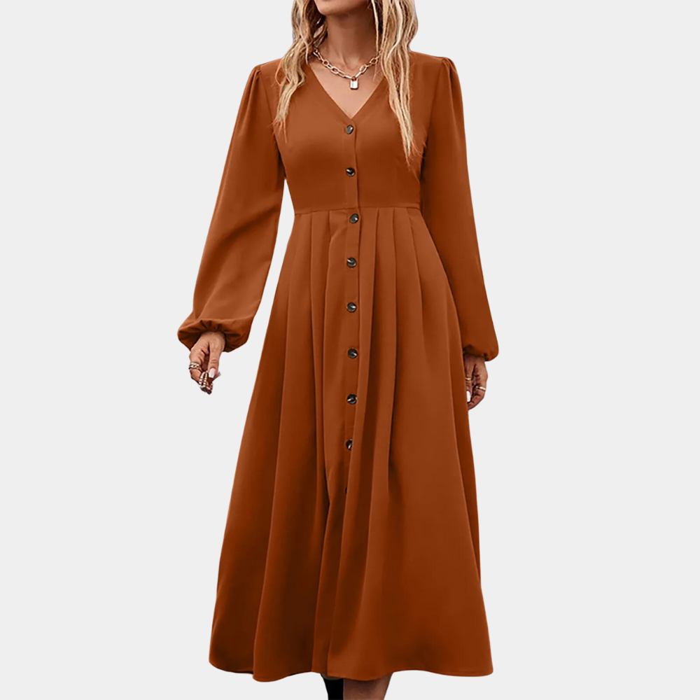 Nela - Klassieke en elegante damesjurk voor de zomer