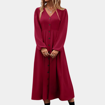 Nela - Klassieke en elegante damesjurk voor de zomer