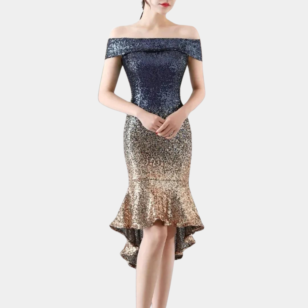 Loretta - Elegante zomerse paillettenjurk voor dames