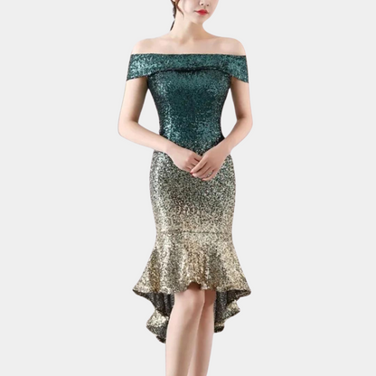 Loretta - Elegante zomerse paillettenjurk voor dames