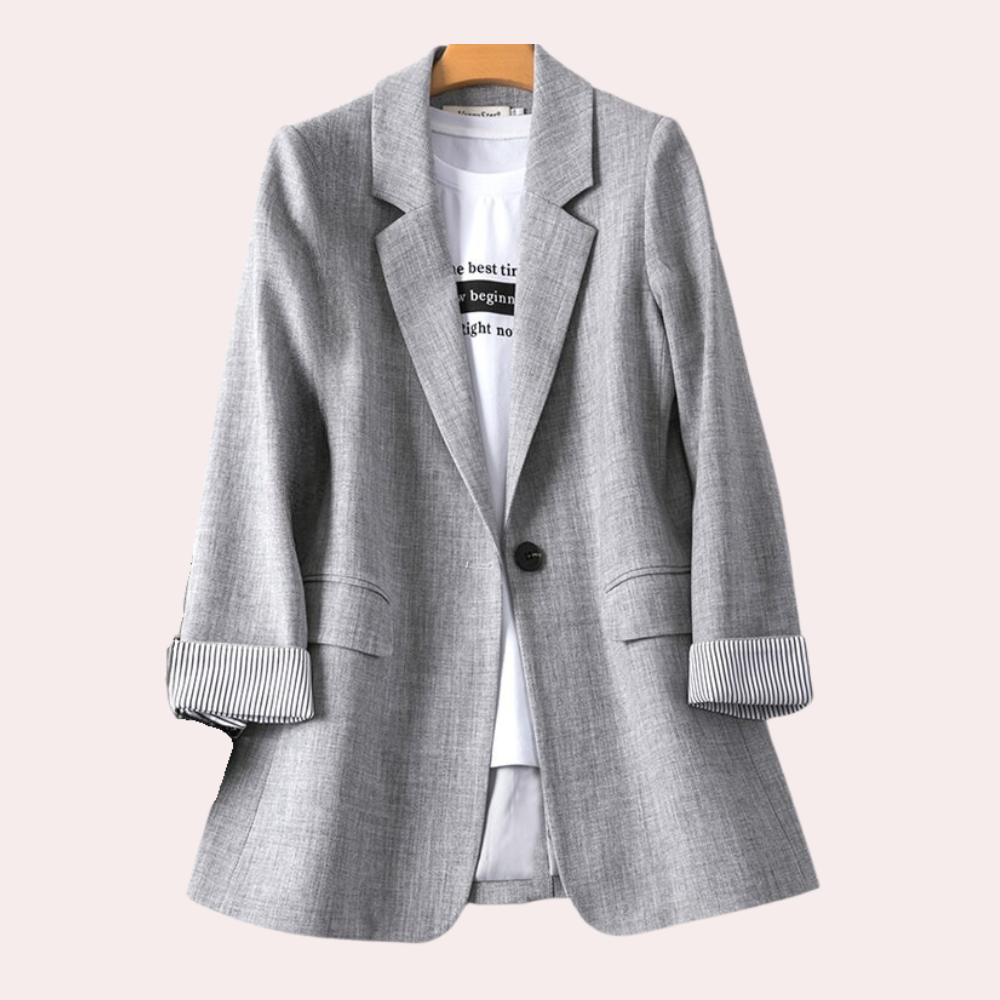 Mallory - Elegante casual damesblazer voor de zomer