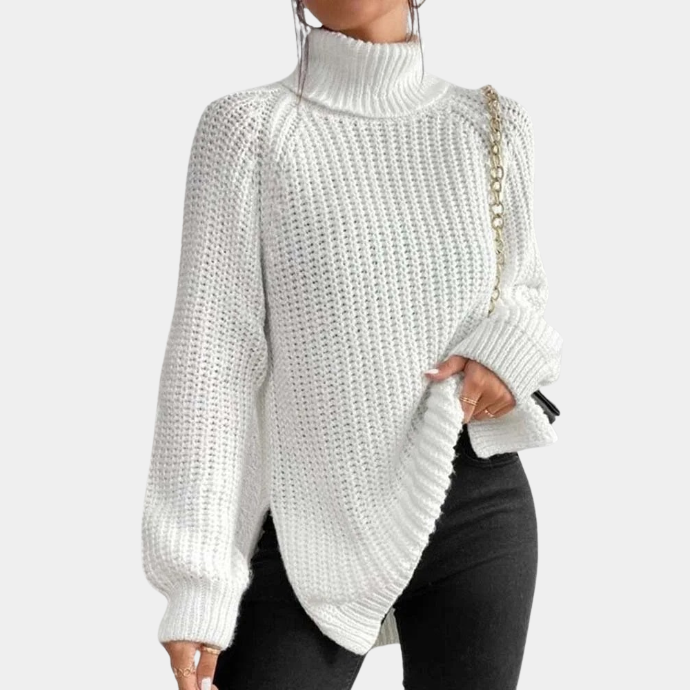 Madeleine - Luchtige coltrui voor dames, perfect voor de lente en zomer