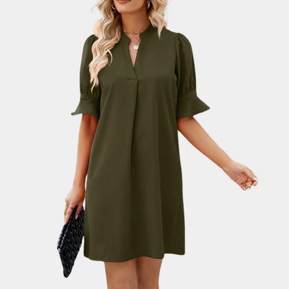 Shaniel - Elegante damesblousejurk voor de zomer