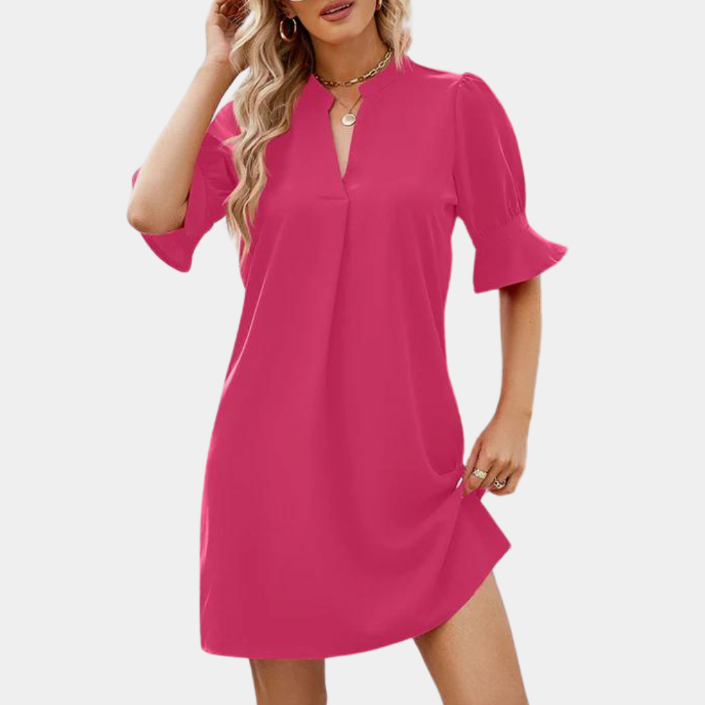 Shaniel - Elegante damesblousejurk voor de zomer