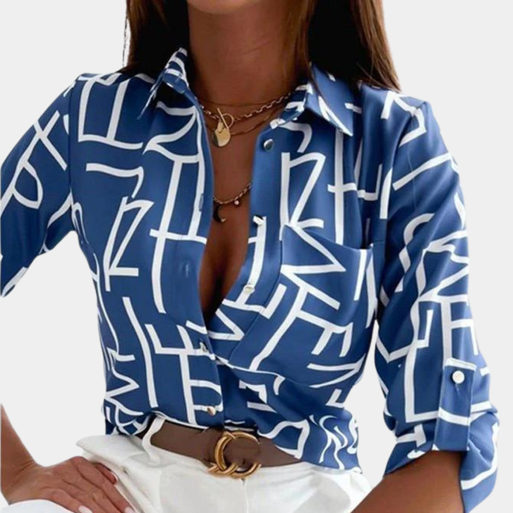 Octavie - Stijlvolle damesblouse voor de zomer