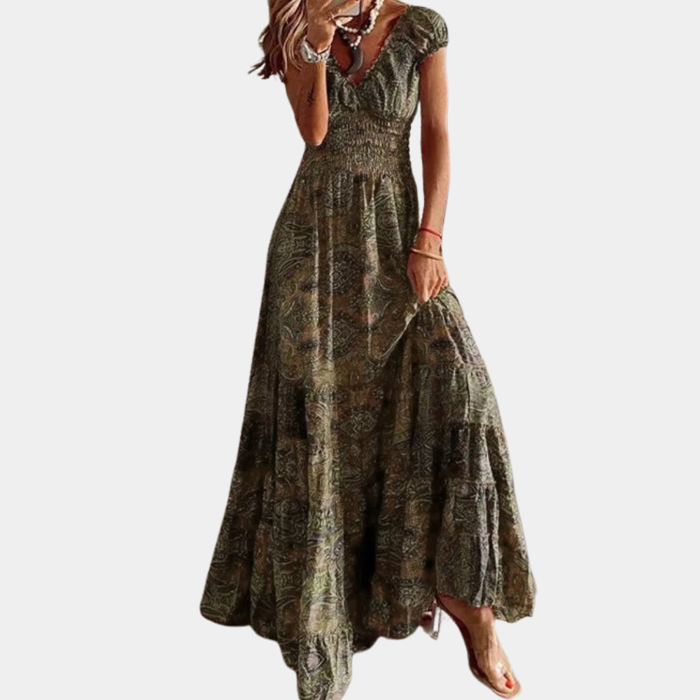 Renee - Comfortabele zomerse maxi-jurk voor dames