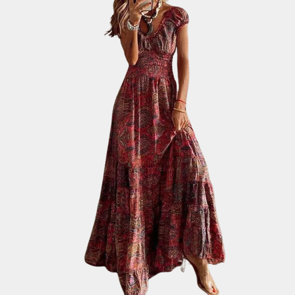 Renee - Comfortabele zomerse maxi-jurk voor dames