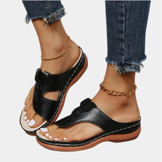 Francesca - Trendy zomerse damesslippers