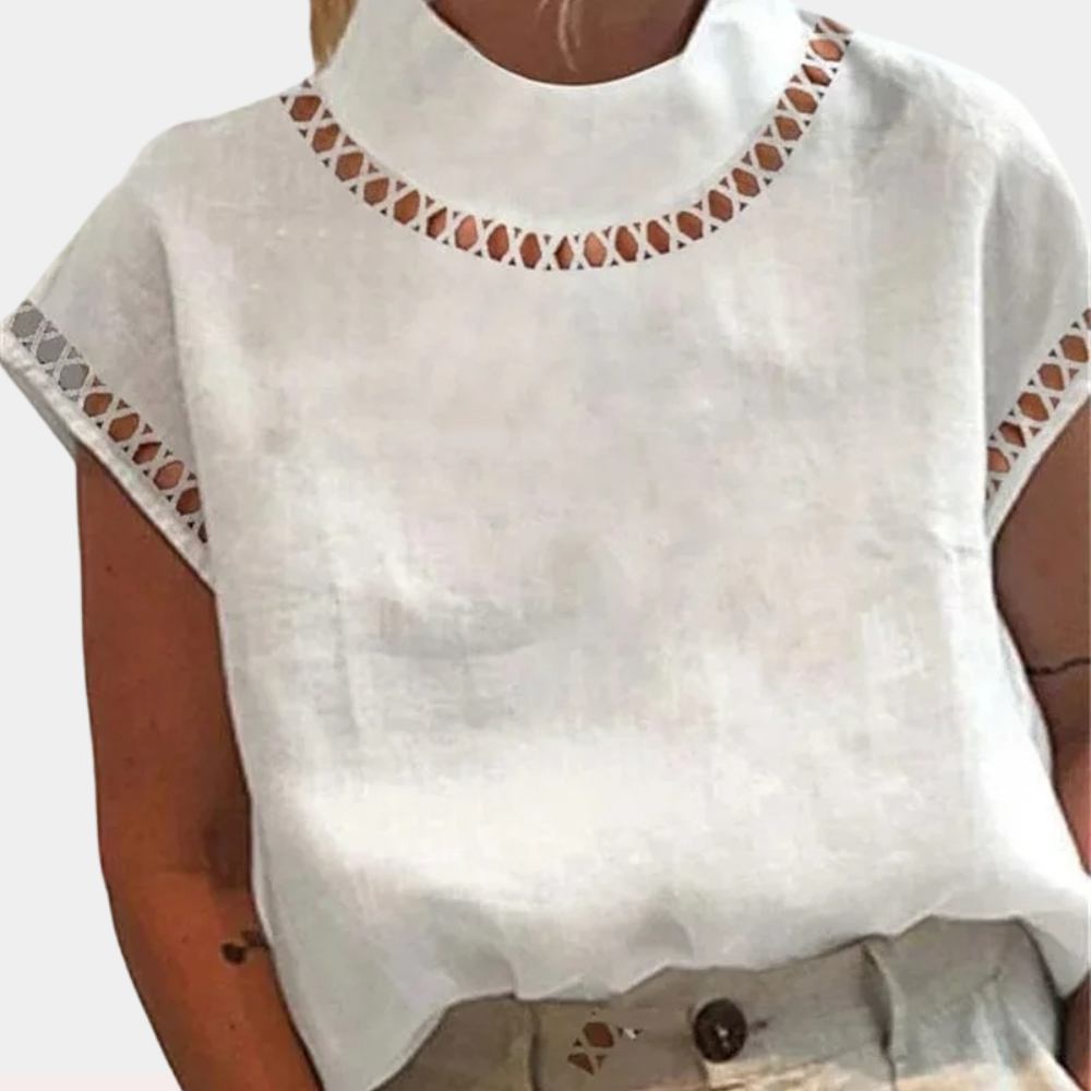 Sarrah - Elegante damesblouse voor de zomer