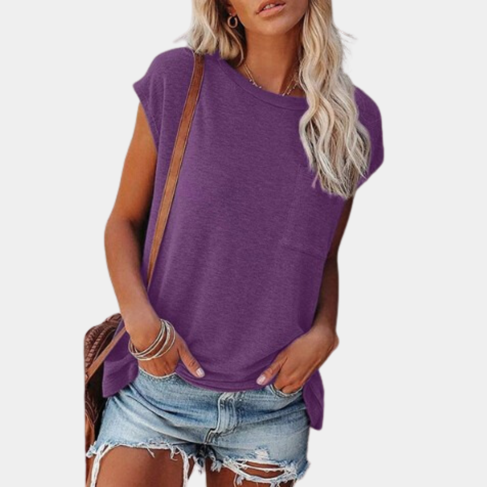 Azra - Casual zomer t-shirt voor dames - Perfect voor Lente en Zomer