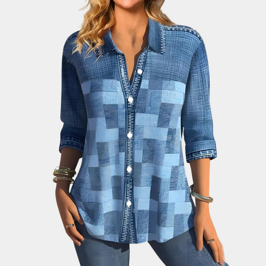 Carly - Luchtige zomerse damesblouse