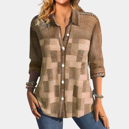 Carly - Luchtige zomerse damesblouse