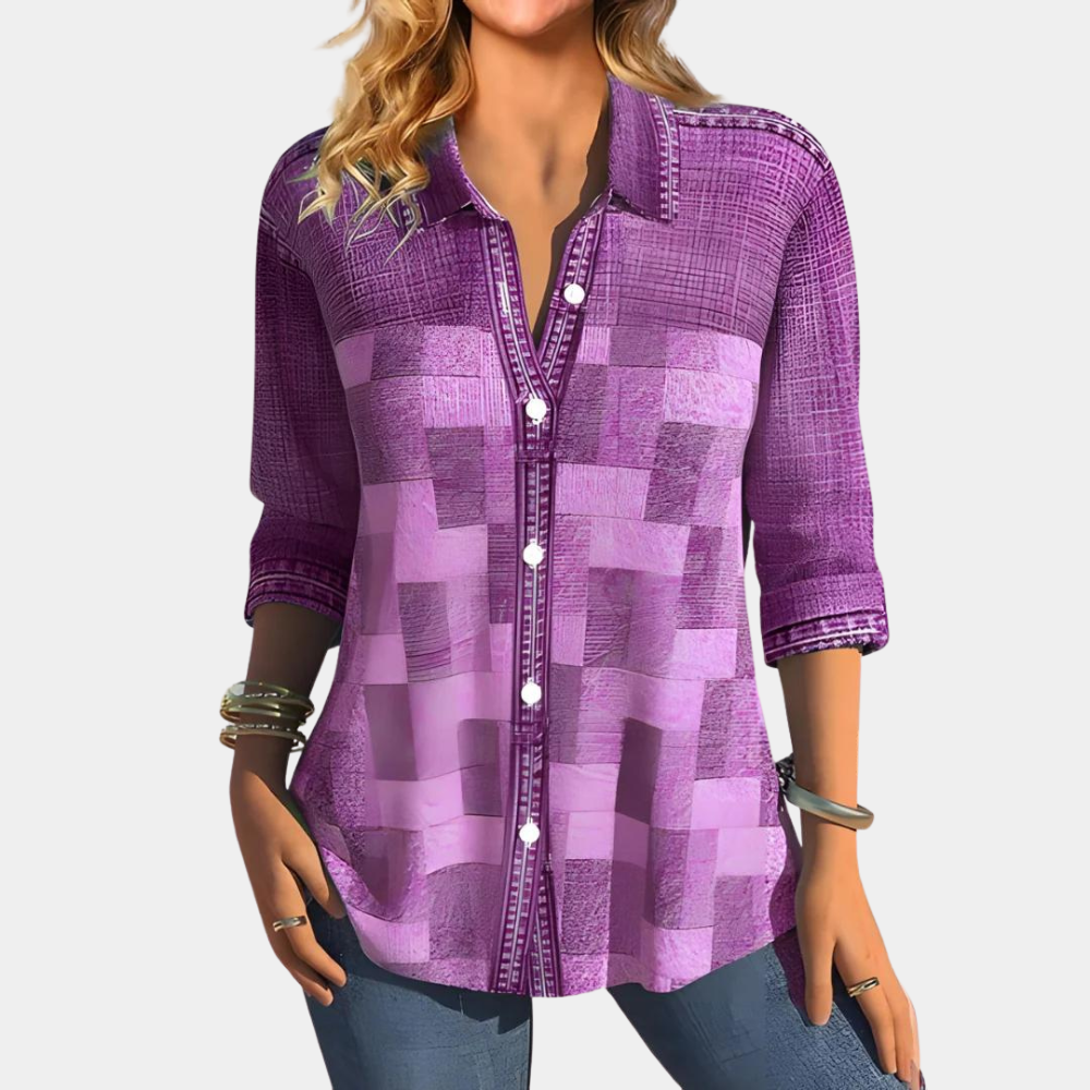 Carly - Luchtige zomerse damesblouse