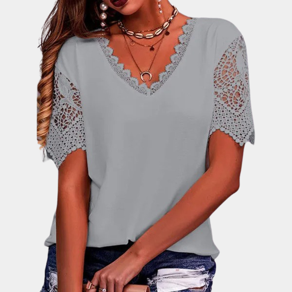 Eda - Stijlvolle damesblouse voor de zomer