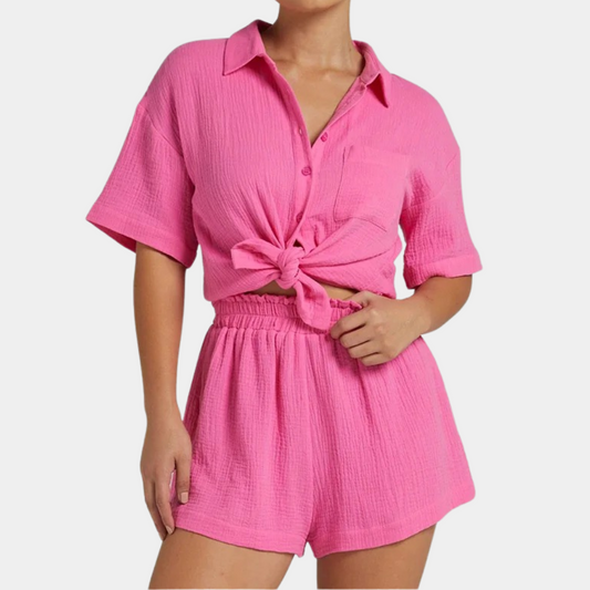 Beatrice - Comfortabele zomerse tweedelige damesset